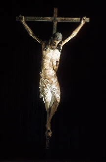 Images Dated 16th September 2005: Christ on the cross, crucifix, 14th century