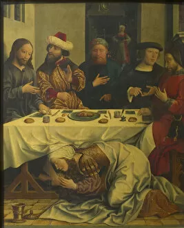 Christ at the house of Simon the Pharisee, ca 1510-1520