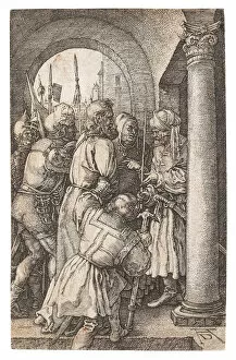 Bible People Gallery: Christ Before Pilate, 1512. Creator: Dürer, Albrecht (1471-1528)