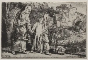 Christ Returning from the Temple with His Parents, 1654 Christ Returning from the Temple with His Parents, 1654