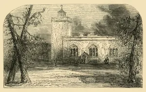 The Church of St. Peter on Tower Green, c1872. Creator: Unknown The Church of St. Peter on Tower Green, c1872. Creator: Unknown