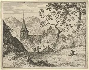 The Church in the Valley, 17th century. Creator: Allart van Everdingen