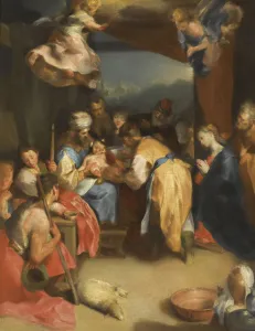 The circumcision of Christ. Artist: Barocci, Federigo (1528-1612) The circumcision of Christ. Artist: Barocci, Federigo (1528-1612)