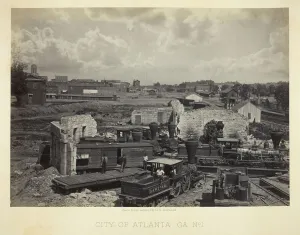 City of Atlanta, GA, No. 1, 1866. Creator: George N. Barnard City of Atlanta, GA, No. 1, 1866. Creator: George N. Barnard