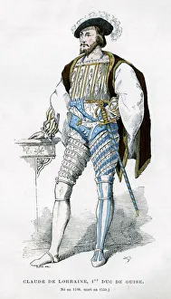Claude de Lorraine, 1st Duke of Guise, 16th century (1882-1884). Artist: Petit Claude de Lorraine, 1st Duke of Guise, 16th century (1882-1884). Artist: Petit
