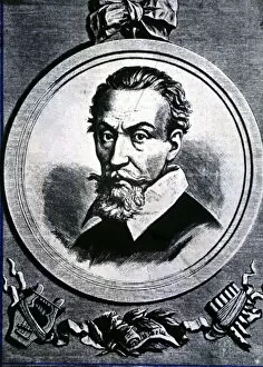 Images Dated 23rd April 2013: Claudi Monteverdi (1567-1643, Italian composer, engraving