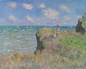 Cliff Walk at Pourville, 1882. Creator: Claude Monet Cliff Walk at Pourville, 1882. Creator: Claude Monet