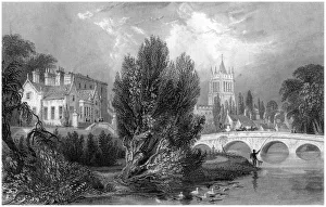Club House, Melton Mowbray, Leicestershire, 19th century. Artist: S Lacey Club House, Melton Mowbray, Leicestershire, 19th century. Artist: S Lacey