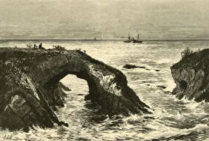 Coast of Mendocino, 1872. Creator: J. G. Smithwick Coast of Mendocino, 1872. Creator: J. G. Smithwick