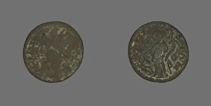 Coin Depicting the Amazon Cyme, about 253-68. Creator: Unknown Coin Depicting the Amazon Cyme, about 253-68. Creator: Unknown