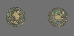 Coin Depicting the God Serapis, 193-211. Creator: Unknown Coin Depicting the God Serapis, 193-211. Creator: Unknown