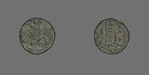Coin Depicting Pegasus, 4th century BCE. Creator: Unknown Coin Depicting Pegasus, 4th century BCE. Creator: Unknown