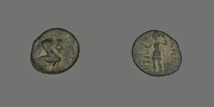 Coin Depicting a Sphinx, 31 BCE-476 CE. Creator: Unknown