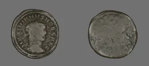 Coin Portraying Emperor Galerius, AD 293. Creator: Unknown Coin Portraying Emperor Galerius, AD 293. Creator: Unknown