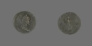 Coin Portraying Emperor Quintillus, 270. Creator: Unknown Coin Portraying Emperor Quintillus, 270. Creator: Unknown