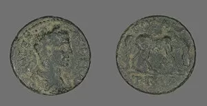 Coin Portraying Emperor Severus Alexander, 222-235. Creator: Unknown