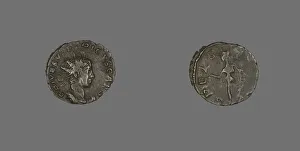 Coin Portraying Emperor Tetricus II, after 267. Creator: Unknown Coin Portraying Emperor Tetricus II, after 267. Creator: Unknown
