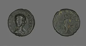 Coin Portraying Julia, before 217. Creator: Unknown Coin Portraying Julia, before 217. Creator: Unknown