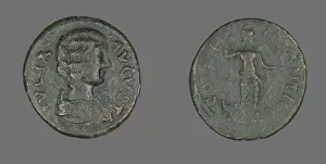 Coin Portraying Julia Domna, 193-217. Creator: Unknown Coin Portraying Julia Domna, 193-217. Creator: Unknown