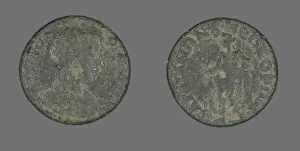 Coin Portraying King Philip II, 244-249. Creator: Unknown Coin Portraying King Philip II, 244-249. Creator: Unknown