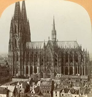 Cologne Cathedral, Cologne, Germany, c1900. Creator: Keystone View Company