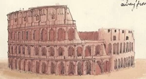 Archaeological Site Gallery: The Colosseum, Rome, Italy, 1951. Creator: Shirley Markham
