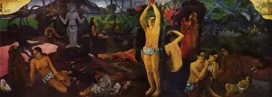 Where Do We Come From - What Are We? - Where Are We Going?, 1936. Artist: Paul Gauguin Where Do We Come From - What Are We? - Where Are We Going?, 1936. Artist: Paul Gauguin