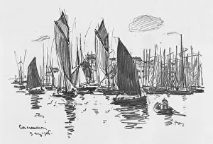 Concarneau, c1906. Artist: William Henry Charlton Concarneau, c1906. Artist: William Henry Charlton