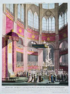Images Dated 13th December 2005: Consecration of Napoleon and Coronation of Josephine by Pope Pius VII, 2nd December 1804