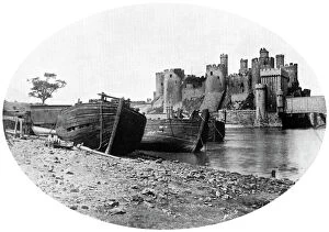Aw Penrose Gallery: Conway Castle, north Wales, 1908-1909.Artist: Ernest W Jackson