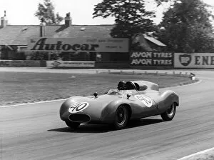 Aintree Gallery: Cooper Bristol of Jack Brabham, British Grand Prix, Aintree, Merseyside, 1955
