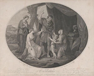 Angelica Kauffman Gallery: Coriolanus: 'The God of Soldiers, to shame invulnerable...'(Shakespeare, Cori
