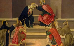 Il Botticello Gallery: The Coronation of the Virgin. Creator: Unknown