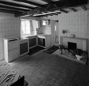 Cottage interior, Harlington, South Yorkshire, 1964. Artist: Michael Walters Cottage interior, Harlington, South Yorkshire, 1964. Artist: Michael Walters