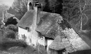 Cottage, Selworthy, Somerset, 1924-1926.Artist: Emil Otto Hoppe Cottage, Selworthy, Somerset, 1924-1926.Artist: Emil Otto Hoppe