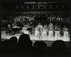 Playing An Instrument Collection: The Count Basie Orchestra performing at the Royal Festival Hall, London, 18 July 1980