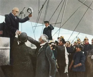 Count Zeppelin, 1908, (1936). Creator: Unknown Count Zeppelin, 1908, (1936). Creator: Unknown