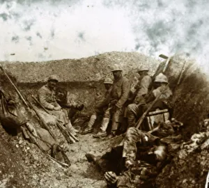 World War I Print: After Counter-Attack