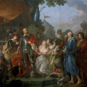 The courageous action of Eustache de Saint-Pierre at the Siege of Calais, 1346 The courageous action of Eustache de Saint-Pierre at the Siege of Calais, 1346