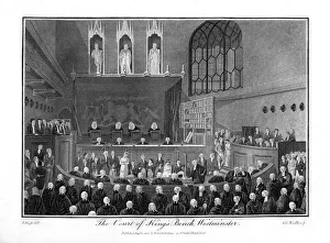 The Court of the Kings Bench, Westminster, London, 1804 The Court of the Kings Bench, Westminster, London, 1804