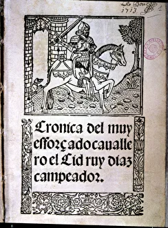 Cover El Cid Campeador, Rodrigo Diaz de Vivar, the Cid (1043? -1099), Castilian knight Cover El Cid Campeador, Rodrigo Diaz de Vivar, the Cid (1043? -1099), Castilian knight