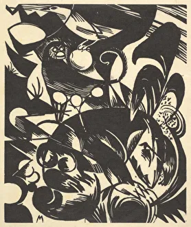 Creation I from the portfolio 'New Eu..., 1914 (posthumously printed in 1921 Creation I from the portfolio 'New Eu..., 1914 (posthumously printed in 1921