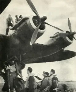 Life Jacket Gallery: Crews and Ground Staff, c1943. Creator: Cecil Beaton