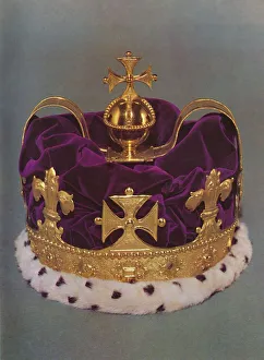 The crown made for the Prince of Wales in 1729, 1953 The crown made for the Prince of Wales in 1729, 1953