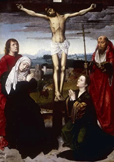 Images Dated 16th September 2005: Crucifixion, early 16th century. Artist: Gerard David