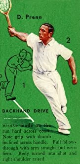 D. Prenn - Backhand Drive, c1935. Creator: Unknown