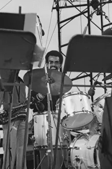 Dannie Richmond, Capital Jazz Festival, Alexandra Palace, London, 7/79 Dannie Richmond, Capital Jazz Festival, Alexandra Palace, London, 7/79