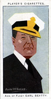 David Beatty, 1st Earl Beatty, admiral, 1926.Artist: Alick P F Ritchie