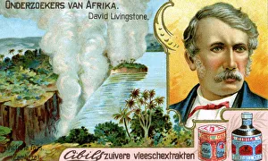 David Livingstone, Scottish missionary, (c1900) David Livingstone, Scottish missionary, (c1900)