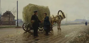 Deal, 1889 Print by Nikolai Kasatkin